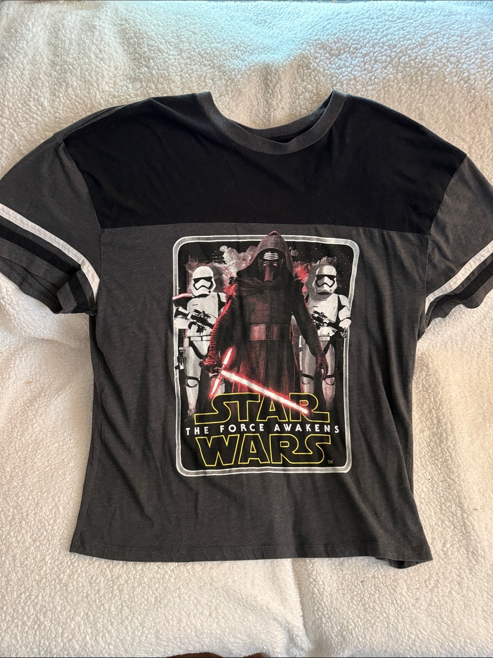 Fifth Sun Black & Charcoal Star Wars Kylo Ren Graphic Tee